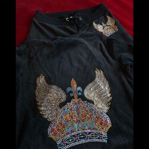 Romeo and Juliet velour embellished size medium